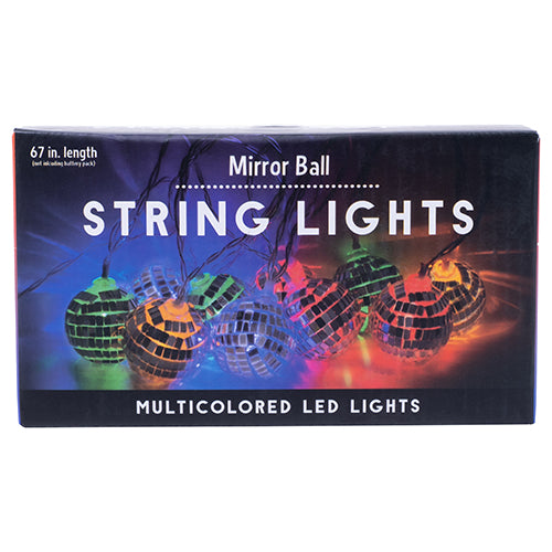 Mirror Ball String Lights