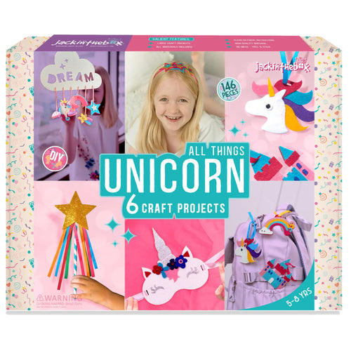 All Things Unicorn 6-in-1 Craft Projects