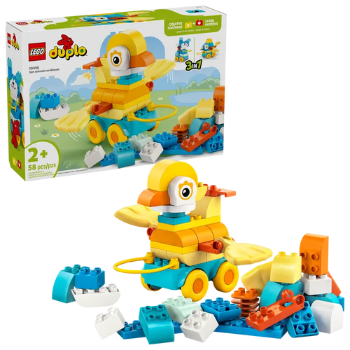 Duplo 3-in-1 Animals On Wheels