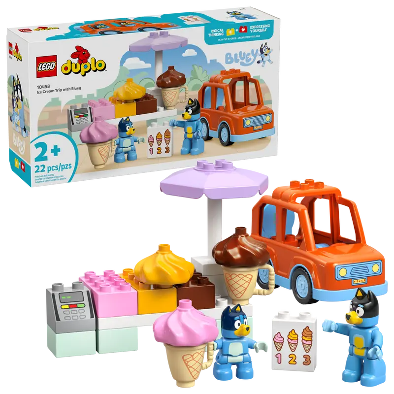 Duplo Ice Cream Trip With Bluey