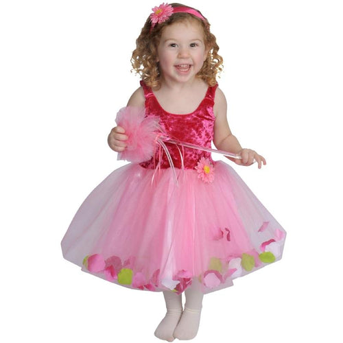 Fairy Flower Tulle Dress Fuchsia Small