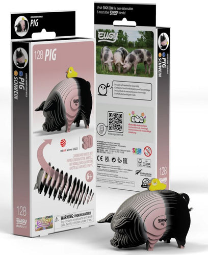 Eugy Pig 3D Puzzle