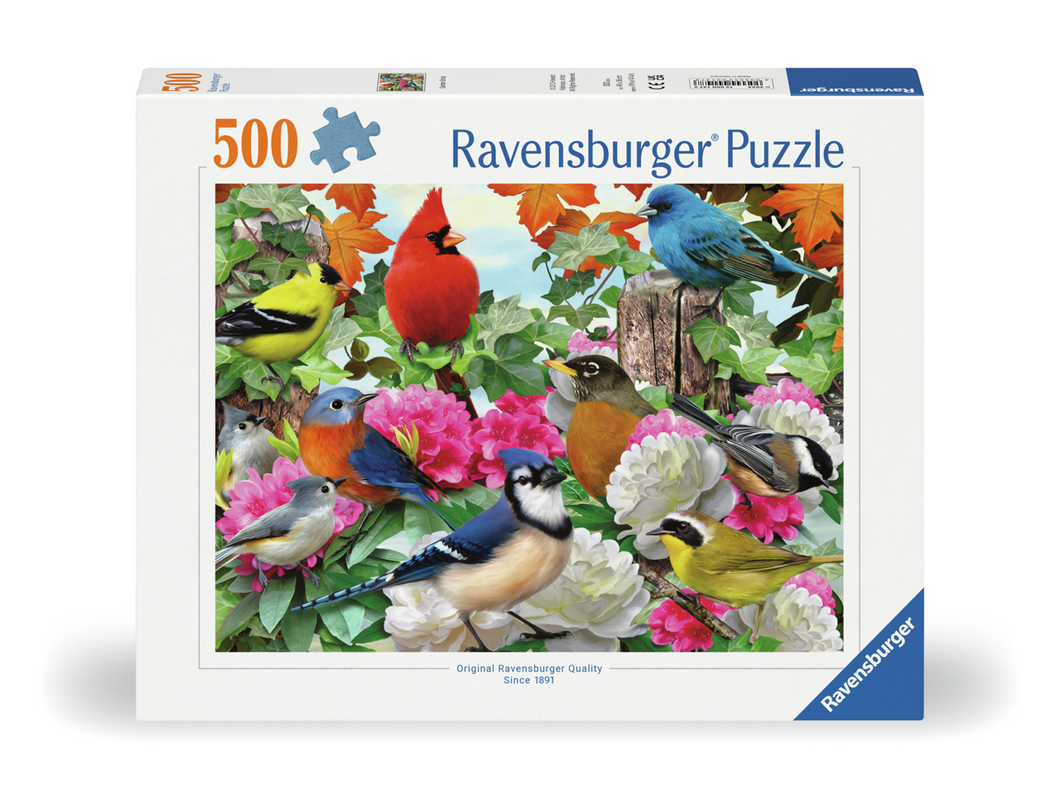500 PC Garden Birds Puzzle