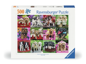 500 PC Puppy Pals Puzzle