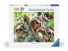 Load image into Gallery viewer, 500 PC Sloth Selfie Puzzle