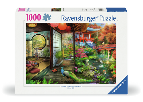 1000 PC Japanese Garden Teahouse Puzzle