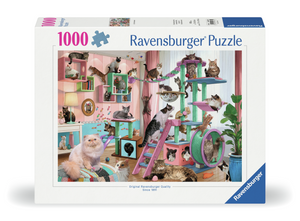 1000 PC Cat Tree Heaven Puzzle