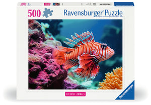 500 PC Red Lionfish Puzzle