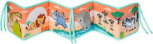 Load image into Gallery viewer, Play+ Tummy Time Book Wild Animals