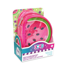 Load image into Gallery viewer, Fruit Stand Mini Bag And Stationery Set