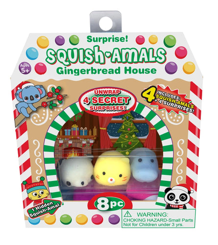 Gingerbread House Squish-Amals