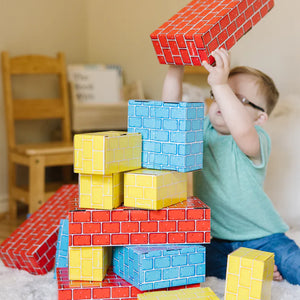 Jumbo Cardboard Blocks - 40 Pieces