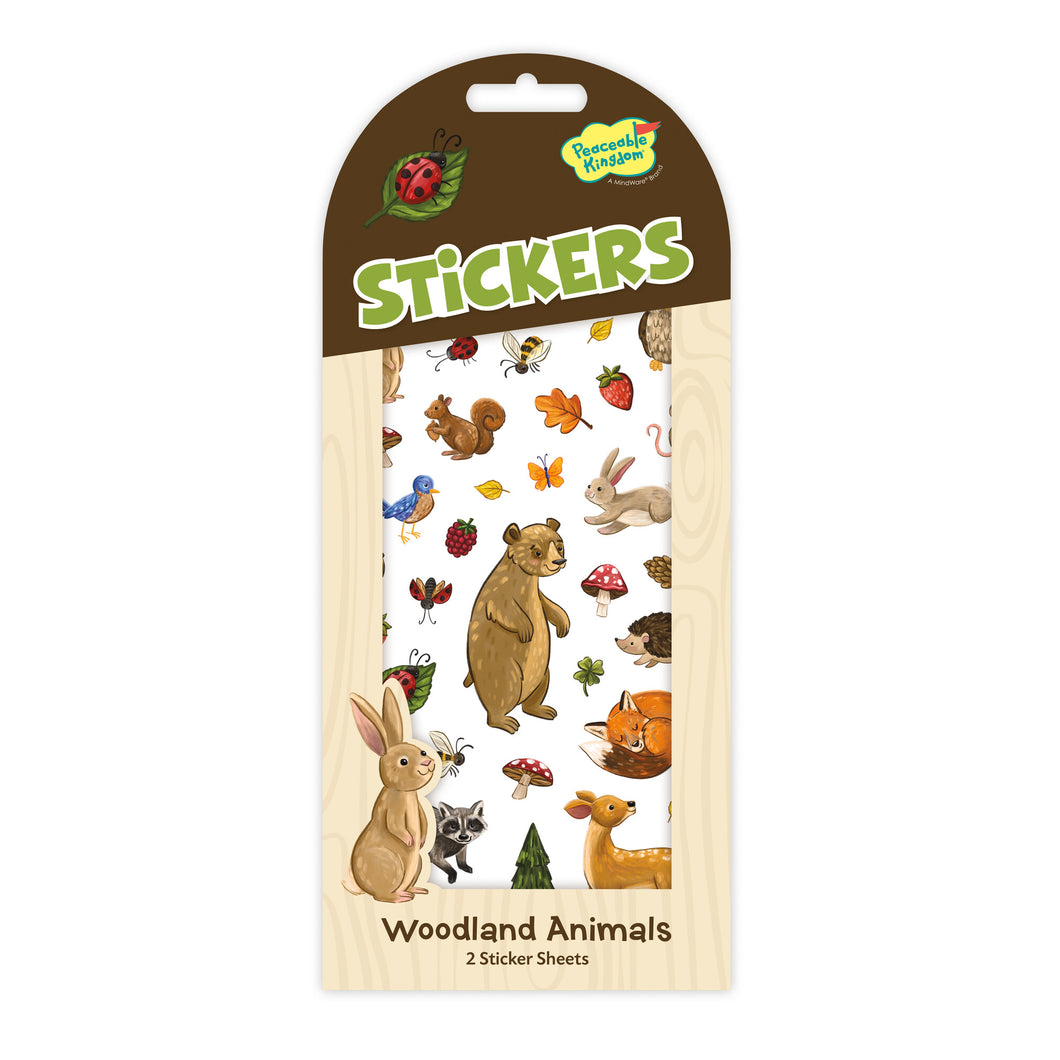 Woodland Animals Stickers