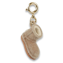 Load image into Gallery viewer, Gold Furry Bootie Charm