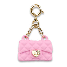 Load image into Gallery viewer, Gold Pink Purse Charm