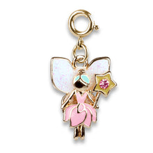 Load image into Gallery viewer, Gold Glitter Fairy Charm
