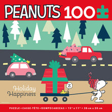 Load image into Gallery viewer, 100 PC Peanuts Holiday Puzzles