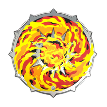 Load image into Gallery viewer, Fantasy Flame Shield