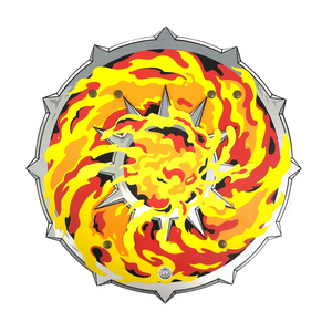 Fantasy Flame Shield