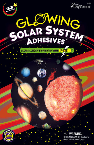 Glowing Solar System Adhesives