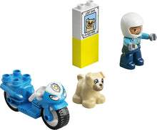 Load image into Gallery viewer, Duplo Police Motorcycle