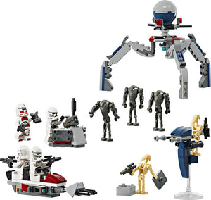 Star Wars Clone Trooper & Battle Droid Battle Pack