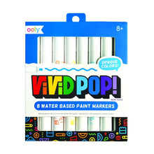 Load image into Gallery viewer, Vivid Pop! Water Based Paint Markers 8 Colors