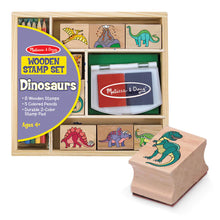 Load image into Gallery viewer, Dinosaur Stamp Set