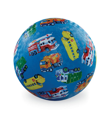 City Vehicles 5 Inch Playground Ball