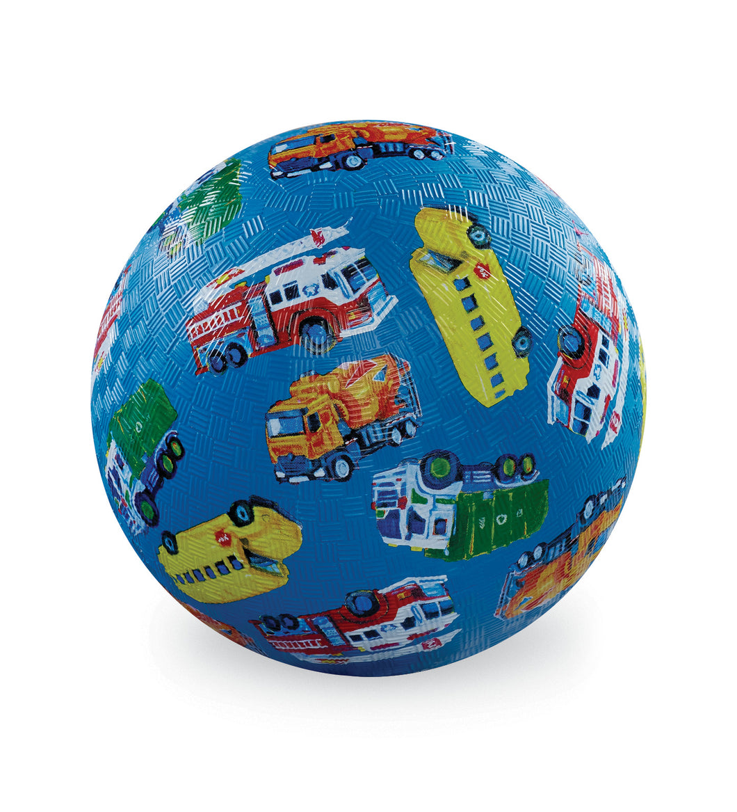 City Vehicles 5 Inch Playground Ball