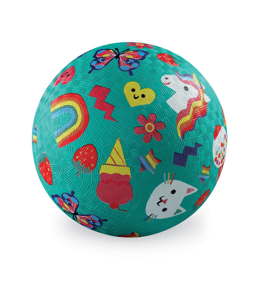 Smiley 5 Inch Playground Ball