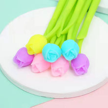 Load image into Gallery viewer, Tulip Flower Wiggle Gel Pen