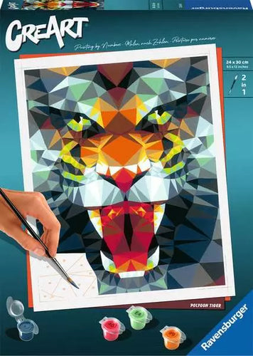 CreArt Polygon Tiger