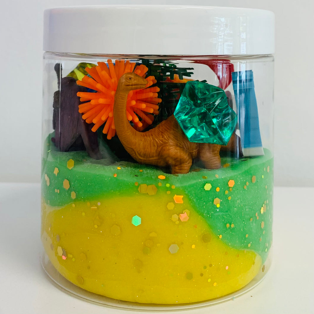 Large Dinosaur Magical Dough Jar