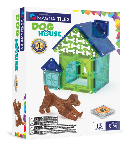 13 PC Dog House Magnatiles