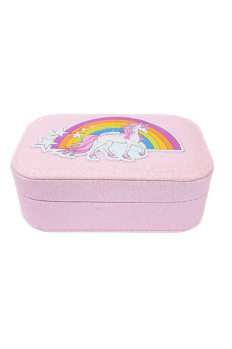 Pretty Precious Unicorn Jewelry Box In Pink