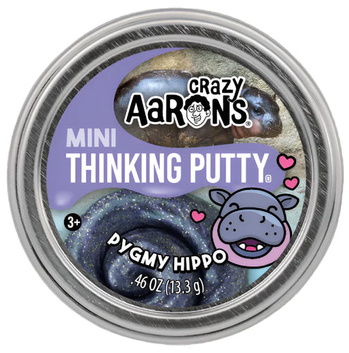Mini Pygmy Hippo Thinking Putty