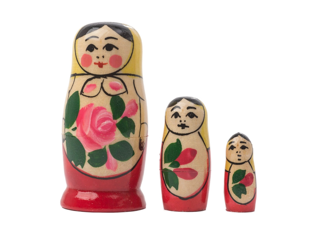 3 Piece Semenov Nesting Doll