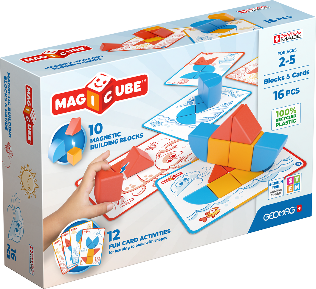 Magicube Blocks & Cards 16 Pieces