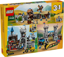 Load image into Gallery viewer, Creator Medieval Horse Knight Castle