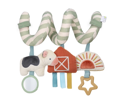 Itzy Bitzy Spiral Car Seat Activity Farm