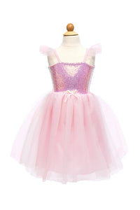 Pink Sequins Princess Dress - Size 3/4