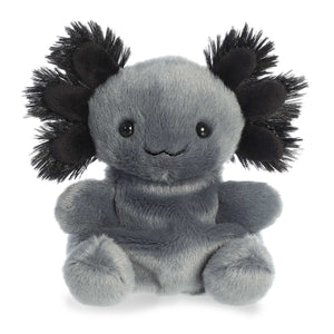 5" Onyx Axolotl Palm Pals