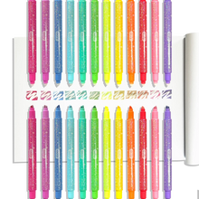 Load image into Gallery viewer, Make No Mistake: Glittery Erasable Markers - Set of 12
