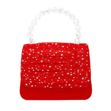 Load image into Gallery viewer, Red Twinkling  Hard Handbag