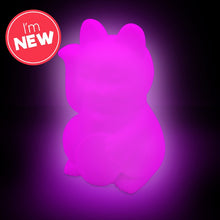 Load image into Gallery viewer, Lumez Squishy Color Changing Cat Light
