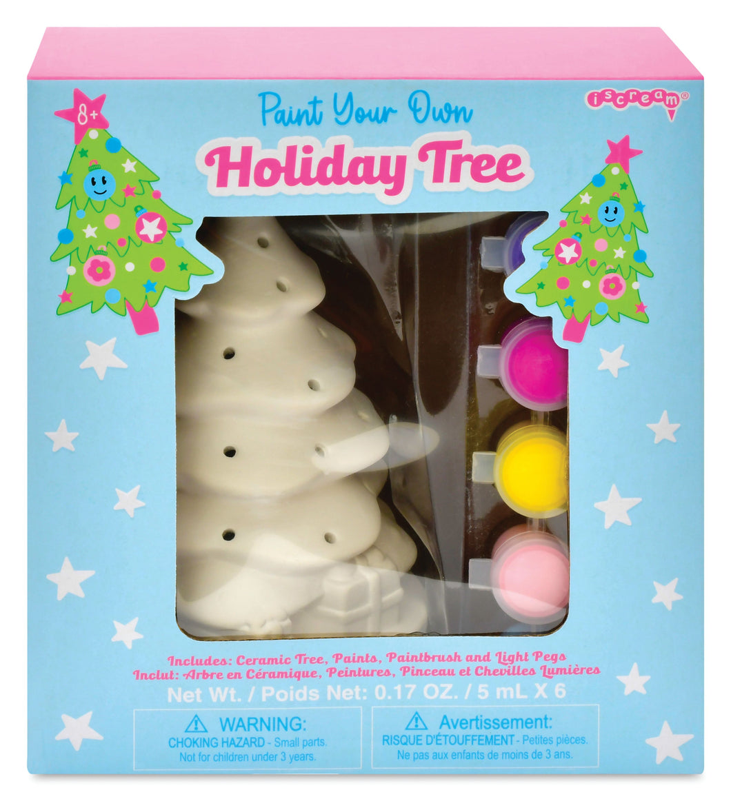 Paint Your Own Holiday Light Up Tree