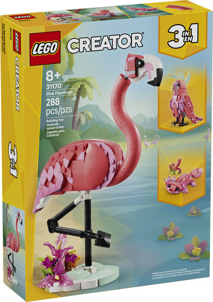Creator Wild Animals Pink Flamingo