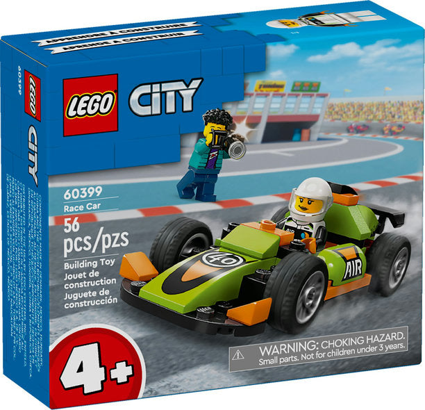 City Green Race Car