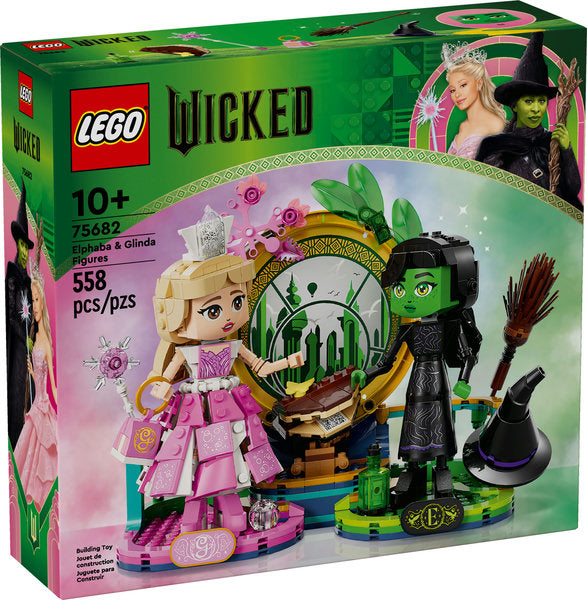 Wicked Elphaba & Glinda Figures